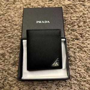 Used Saffiano Leather Wallet